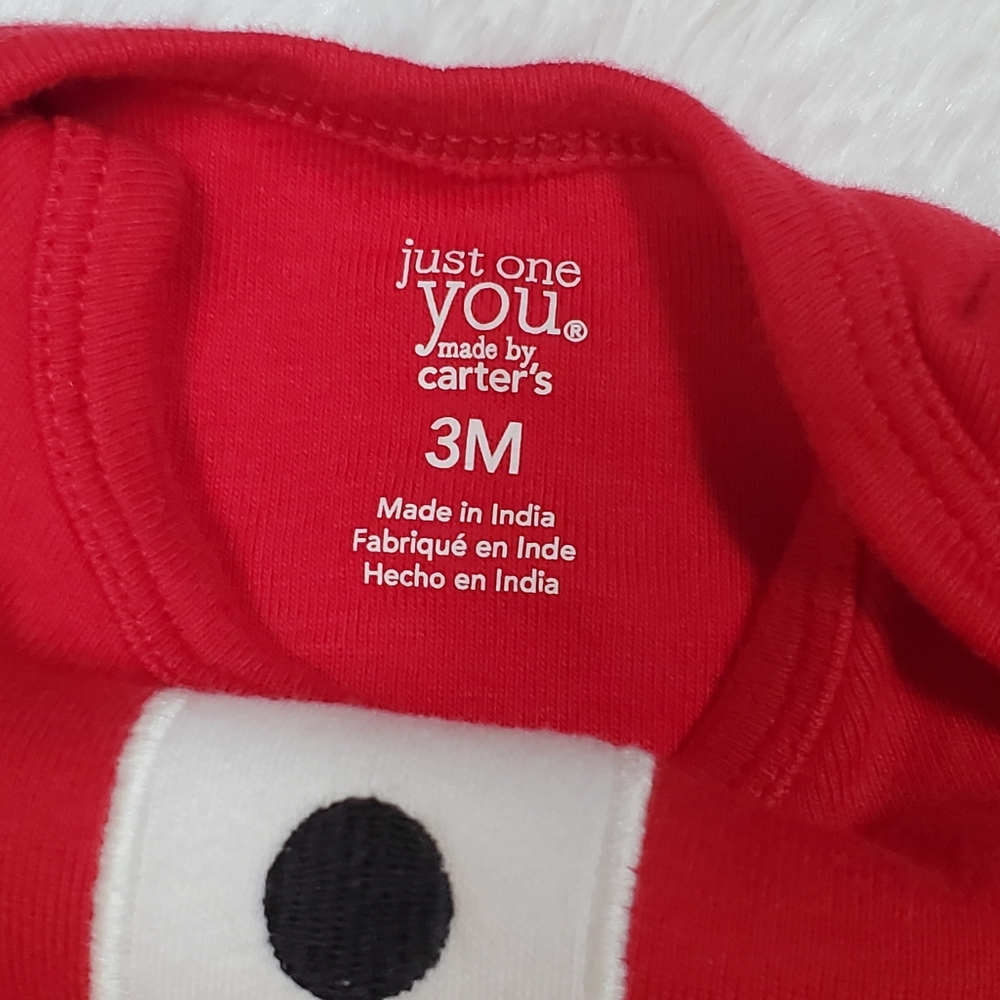 0-3 Mos Christmas Onsie - Picture 3 of 3